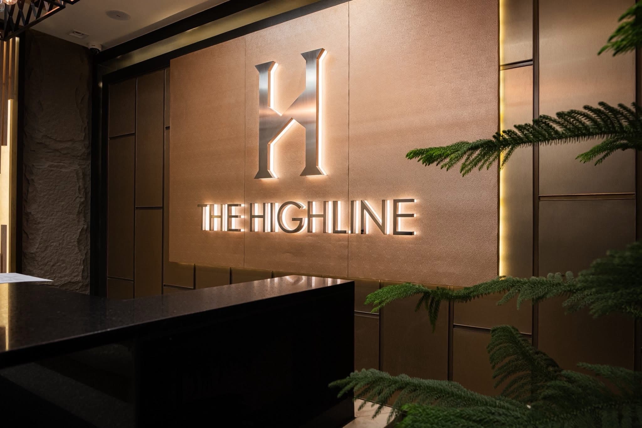 The Highline building lobby and reception area